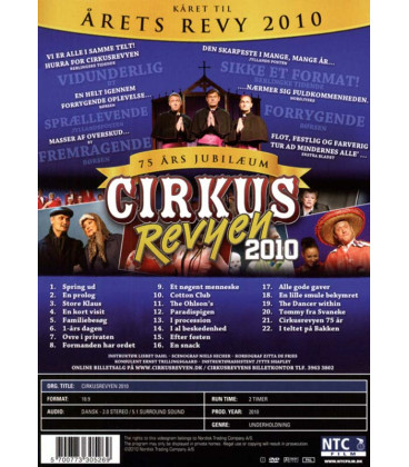 Cirkusrevyen 2010 - DVD - NY