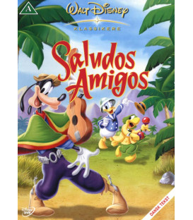 Saludos Amigos - Disney Klassiker - Guldnummer 6 - DVD - BRUGT