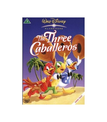 The Three Caballeros - Disney - DVD - BRUGT
