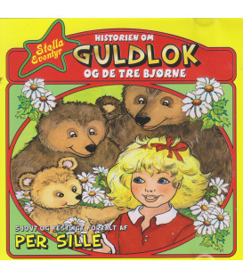 Historien om Guldlok og de tre bjørne - Stella - CD - BRUGT