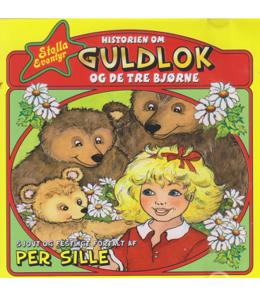 Historien om Guldlok og de tre bjørne - Stella - CD - BRUGT
