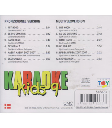 Karaoke Kids 9 - CD - BRUGT