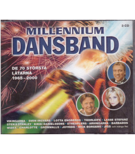 Millenium Dansband - 3 CD - BRUGT