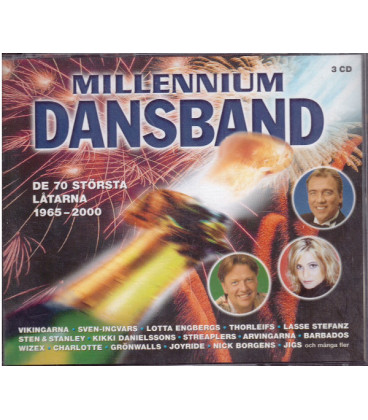 Millenium Dansband - 3 CD - BRUGT