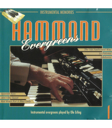 Ole Erling – Hammond Evergreens 1 - CD - BRUGT