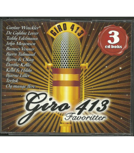 Giro 413 Favoritter - 3 CD - BRUGT