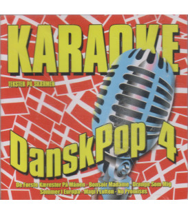 Karaoke - DanskPop 4 - CD - BRUGT