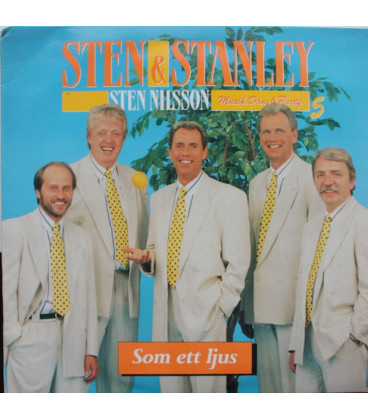 Sten & Stanley – Musik, Dans & Party 5 "Som Ett Ljus" - CD - BRUGT