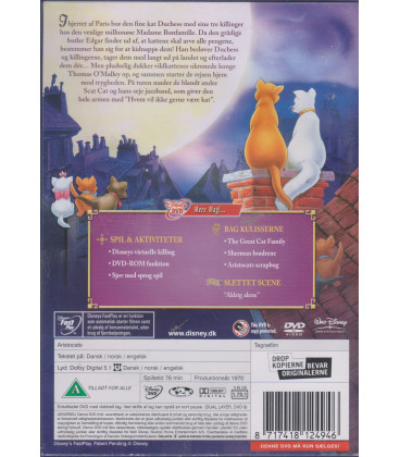Aristocats (Specialudgave) - Disney - DVD - BRUGT