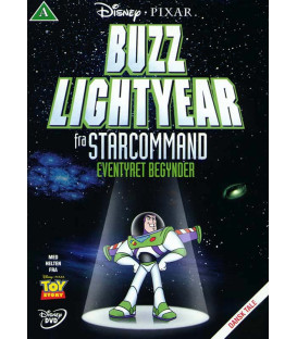 Buzz Lightyear of Star Command: Eventyret begynder - Disney - DVD - BRUGT