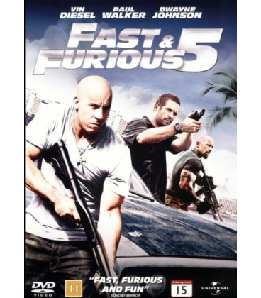 Fast & Furious 5 - DVD - BRUGT