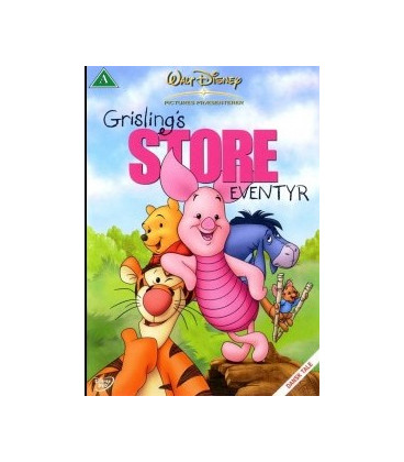 Grislings Store Eventyr - Disney - DVD - BRUGT