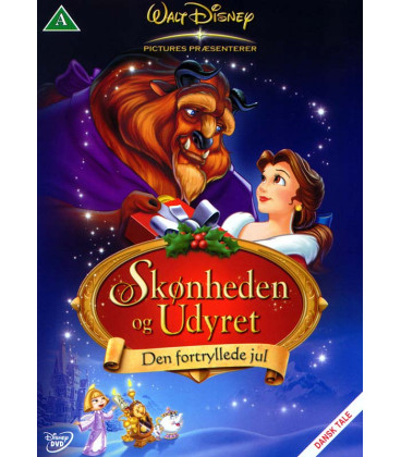 Skønheden og Udyret: Den fortryllede jul - Disney - DVD - BRUGT
