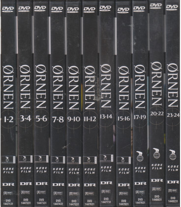 Ørnen: Hele serien (24 afsnit) - 11 DVD - BRUGT