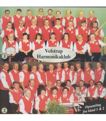 Volstrup Harmonikaklub - Opsamling fra bånd 1 og 2 - CD - BRUGT