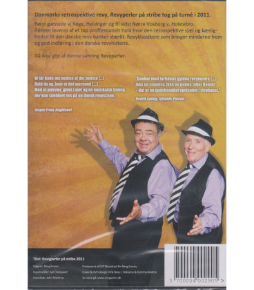 Revyperler på stribe 2011 - DVD - NY