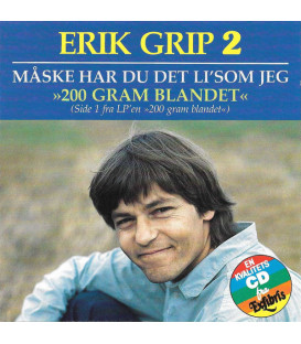Erik Grip – Erik Grip 2 - CD - BRUGT