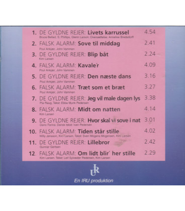 Falsk Alarm - De gyldne Rejer - CD - BRUGT