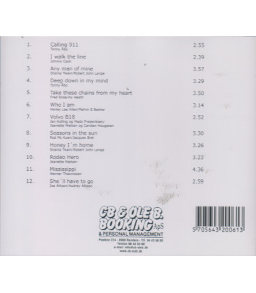 Jeanette Nielsen - Calling 911 - CD - BRUGT