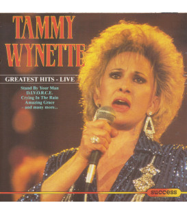 Tammy Wynette - Greatest hits - Live - CD - BRUGT