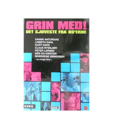 Grin Med: Det Sjoveste Fra 80erne - DVD - BRUGT