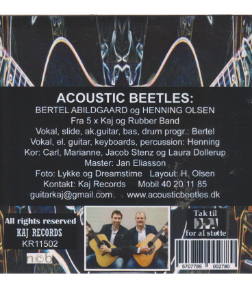 ACOUSTIC BEETLES præsenterer - CD - NY - Papcover
