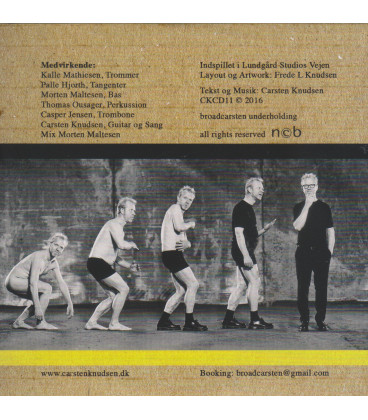 Carsten Knudsen - Som en humlebi - CD - NY - Papcover
