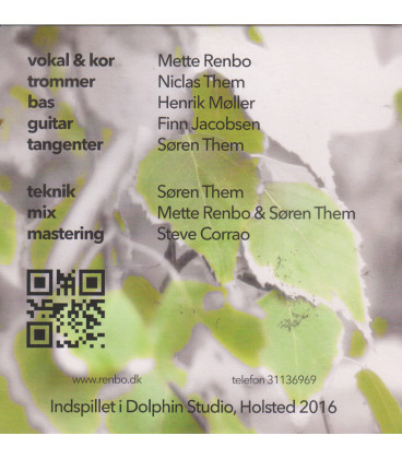 Mette Renbo - Kærligheden vinder - CD - NY - Papcover