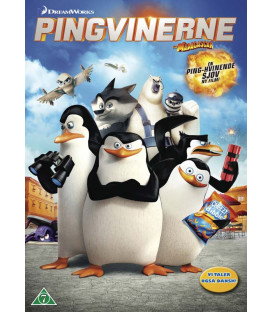 Pingvinerne Fra Madagascar: Filmen - DVD - BRUGT