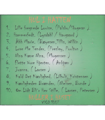 Hul i hatten - Huller i huset - CD - BRUGT