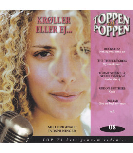 Toppen af Poppen 08 - Krøller eller ej - CD - BRUGT