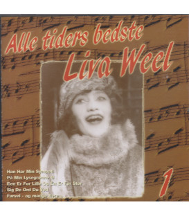 Alle Tiders Bedste Liva Weel 1 - CD - NY