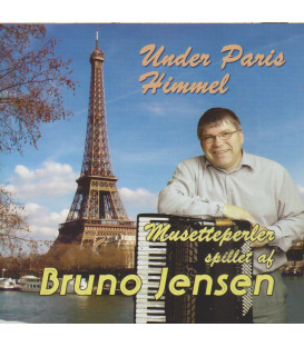 BRUNO JENSEN - UNDER PARIS HIMMEL - CD - BRUGT