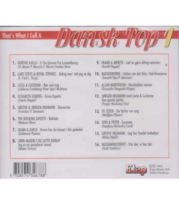 Dansk Top 1 - CD - NY