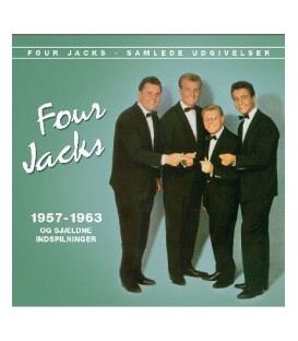 FOUR JACKS - SAMLEDE UDGIVELSER  1957-1964 + SJÆLDNE UDGIVELSER 4 CD - BRUGT
