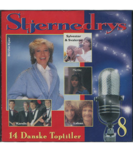 Stjernedrys 8 - 14 Danske Toptitler - CD - BRUGT