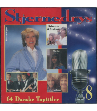 Stjernedrys 8 - 14 Danske Toptitler - CD - BRUGT