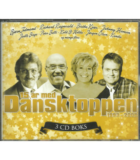 15 År Med Dansktoppen 1993 - 2008 - 3 CD - BRUGT