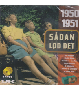 Sådan lød det 1950 -1951 - 2 CD - BRUGT