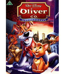 Oliver & Co. - Disney Klassiker - Guldnummer 27 - Specialudgave - DVD - NY