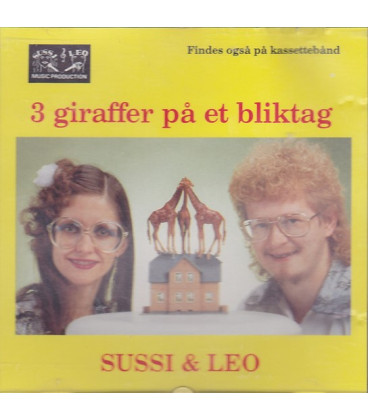 Sussi & Leo – 3 Giraffer På Et Bliktag - CD - BRUGT