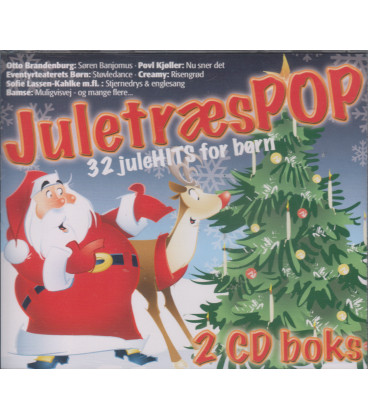 Juletræspop - 2 CD - BRUGT