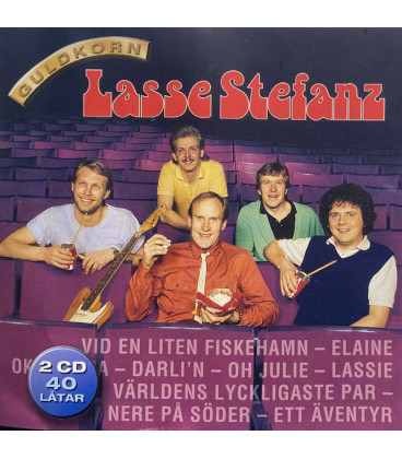Lasse Stefanz - Guldkorn - 2 CD - BRUGT