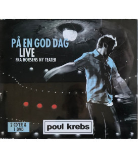 Poul Krebs - På en god dag : live 2CD - 1DVD - BRUGT