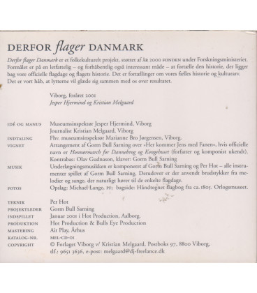 Derfor flager Danmark - 2 CD - BRUGT
