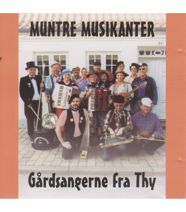Gårdsangerne fra Thy - Muntre musikanter - CD - BRUGT
