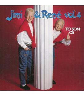 Jimi & René – Vol. 4 - To Som Os - CD - BRUGT