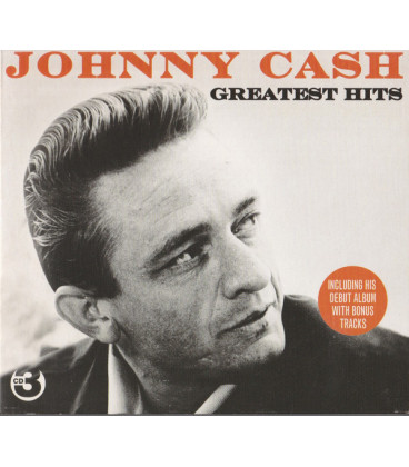 Johnny Cash – Greatest Hits - 3 CD - BRUGT