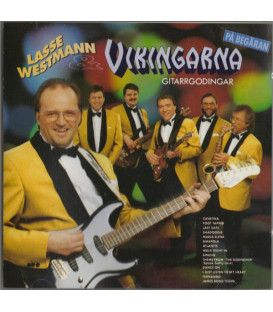 Lasse Westmann & Vikingarna – Gitarrgodingar "På Begäran" - CD - BRUGT