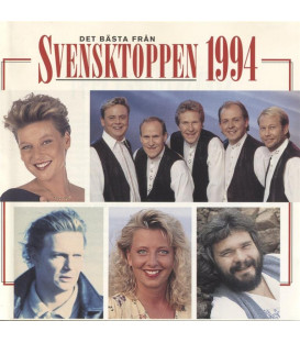 Det Bästa Från Svensktoppen 1994 - CD - BRUGT